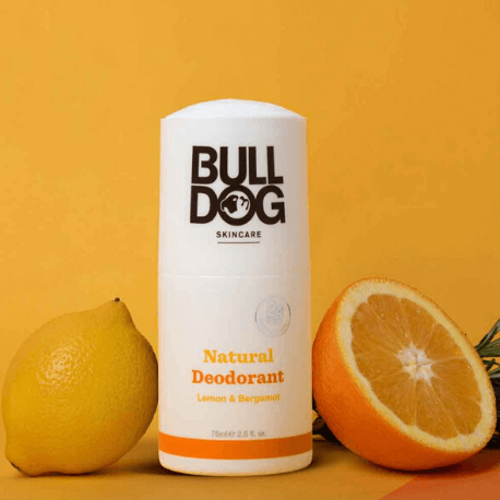 Bulldog Roll On Deodorant - Lemon & Bergamot